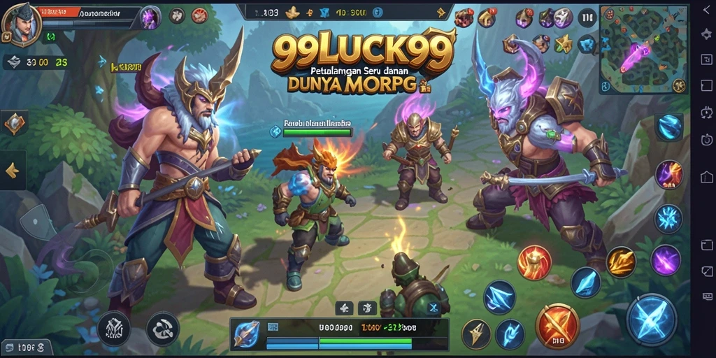 Gameplay epik di dunia fantasi 99LUCK99 yang menakjubkan.