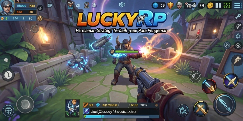 Tangkapan layar gameplay <strong>LUCKYRP</strong> menampilkan pertempuran strategis yang mendebarkan.