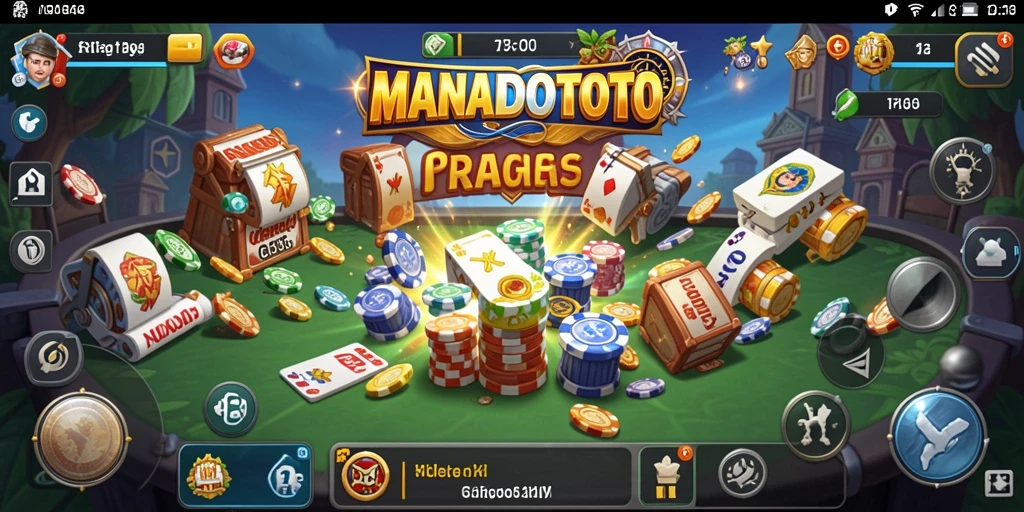 Tampilan gameplay <strong>MANADOTOTO</strong> yang seru dan penuh strategi.